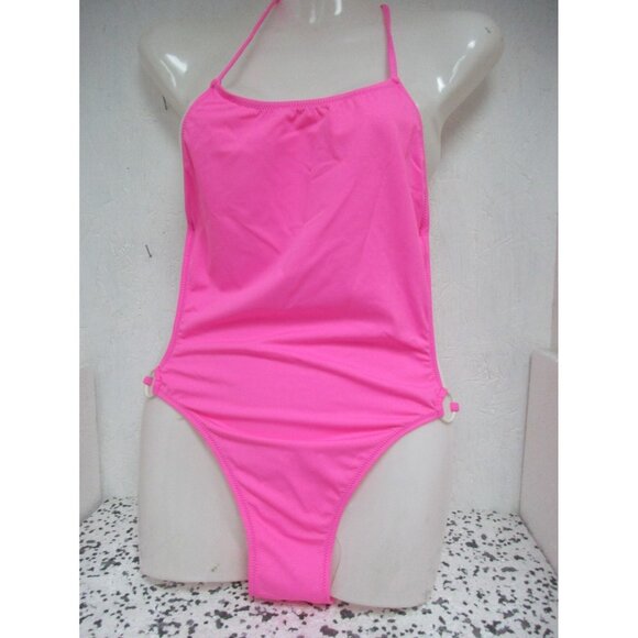 Solid & Striped  One Piece Swimsuit Pink Measures To XS NWOT - Picture 1 of 3